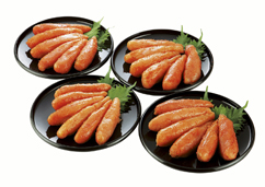 【茨城県】かねふくの無着色辛子明太子 450g×4