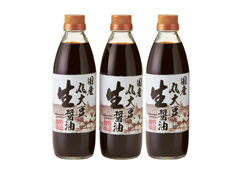 【千葉県】国産丸大豆生醤油 500ml×3