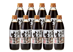 【千葉県】国産丸大豆生醤油 500ml×9