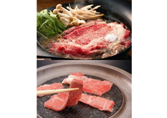 【宮城県】仙台牛三昧 すきやき肩ロース500g・焼き肉もも500g