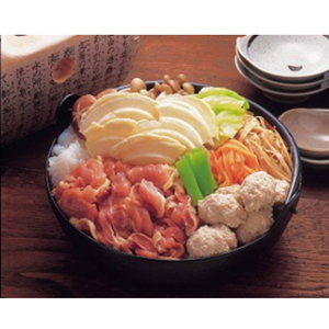 【青森県】シャモロックせんべい汁 スライス300g つみれ100g