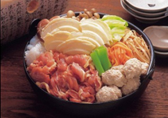 【青森県】シャモロックせんべい汁 スライス500g つみれ200g