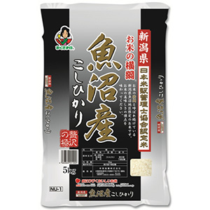 【新潟県】お米の横綱 魚沼産こしひかり 5kg
