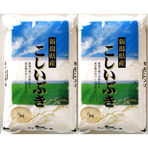 【新潟県】雪蔵仕込み新潟こしいぶき 5kg×2