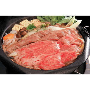 【三重県】松阪牛すきやき （ロース・肩ロース計500g）